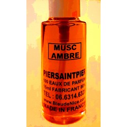 MUSC AMBRE - EAU DE PARFUM (Vapo / Sac / Testeur 15ml)