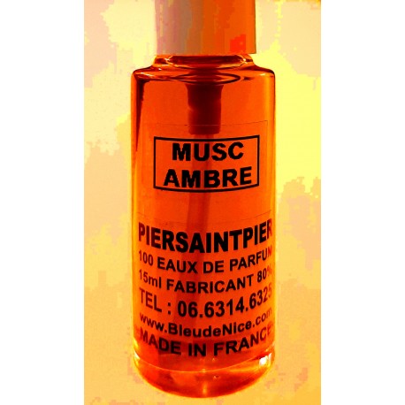 MUSC AMBRE - EAU DE PARFUM (Vapo / Sac / Testeur 15ml)