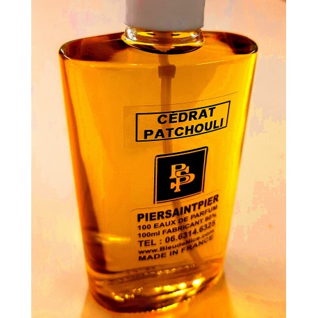 CÉDRAT PATCHOULI (FOR MEN) - EAU DE PARFUM (Flacon Simple 100ml / Sans Boite)