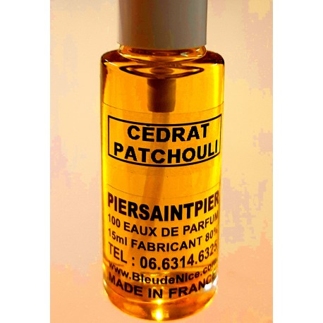 CÉDRAT PATCHOULI (FOR MEN) - EAU DE PARFUM (Vapo / Sac / Testeur 15ml)