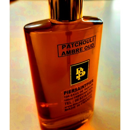 PATCHOULI AMBRE OUD - EAU DE PARFUM (Flacon Simple 100ml / Sans Boite)