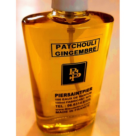 PATCHOULI GINGEMBRE - EAU DE PARFUM (Flacon Simple 100ml / Sans Boite)