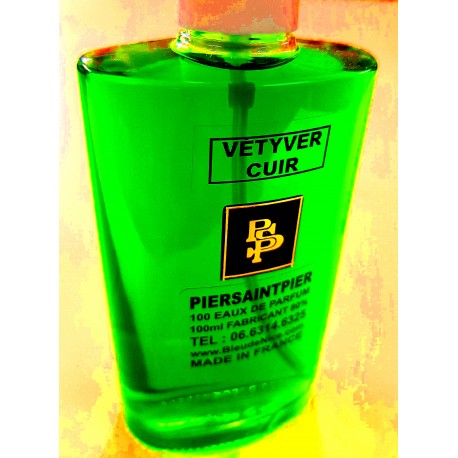 VÉTYVER CUIR - EAU DE PARFUM (Flacon Simple 100ml / Sans Boite) 