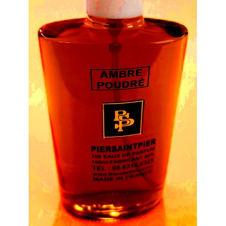 AMBRE POUDRÉ - EAU DE PARFUM (Flacon Simple 100ml / Sans Boite)