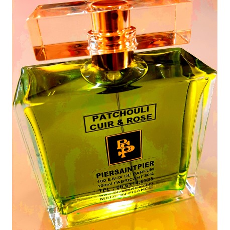 PATCHOULI CUIR & ROSE (FOR MEN) - EAU DE PARFUM (Flacon Luxe 100ml / Sans Boite)