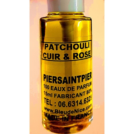 PATCHOULI CUIR & ROSE (FOR MEN) - EAU DE PARFUM (Vapo / Sac / Testeur 15ml)