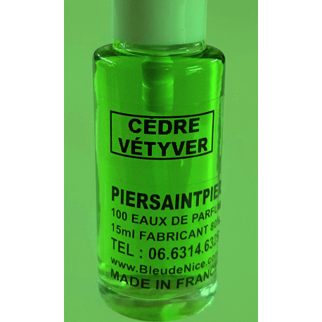 CEDRE VETYVER (FOR MEN) - EAU DE PARFUM (Vapo / Sac / Testeur 15ml)