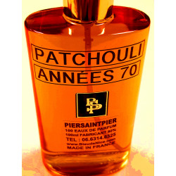 PATCHOULI ANNÉES 70 - EAU DE PARFUM (Flacon Simple 100ml / Sans Boite)