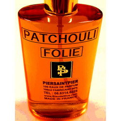 PATCHOULI FOLIE - EAU DE PARFUM (Flacon Simple 100ml / Sans Boite)