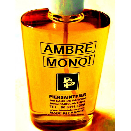 AMBRE MONOÏ - EAU DE PARFUM (Flacon Simple 100ml / Sans Boite)