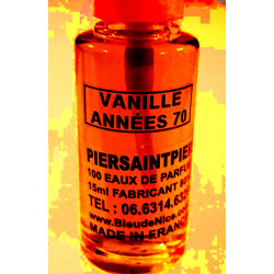 VANILLE ANNÉES 70 - EAU DE PARFUM (Vapo / Sac / Testeur 15ml)