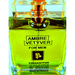 AMBRE VÉTYVER (FOR MEN) - EAU DE PARFUM (Flacon Luxe 100ml / Sans Boite)