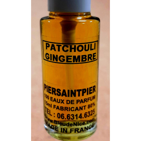 PATCHOULI GINGEMBRE - EAU DE PARFUM (Vapo / Sac / Testeur 15ml) 