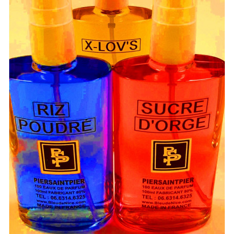 LES 3 WOWS INDESCRIPTIBLES - 3 EAUX DE PARFUM (215ml Soit : 100ml RIZ POUDRÉ + 100ml SUCRE D'ORGE + 15ml X-LOV'S Offert)