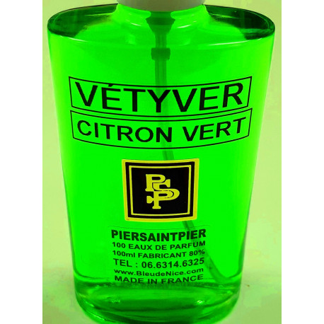 VÉTYVER CITRON VERT (FOR MEN) - EAU DE PARFUM (Flacon Simple 100ml / Sans Boite)