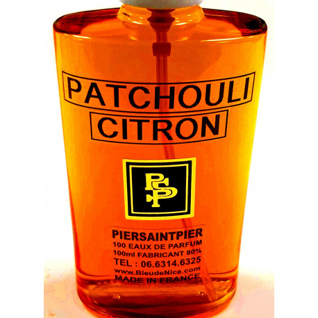 PATCHOULI CITRON (FOR MEN) - EAU DE PARFUM (Flacon Simple 100ml / Sans Boite)