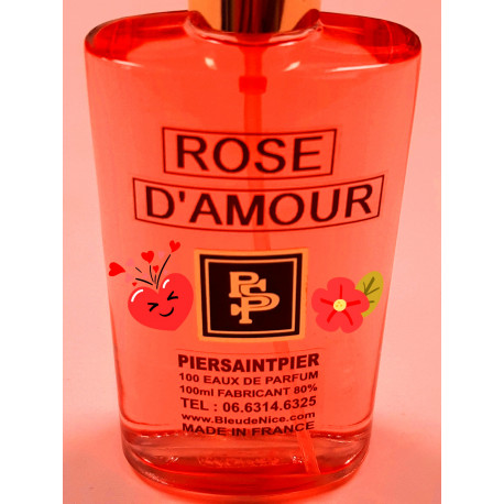 ROSE D'AMOUR - EAU DE PARFUM (Flacon Simple 100ml / Sans Boite)