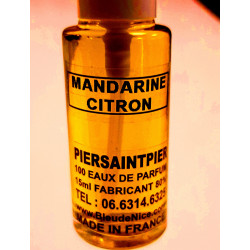 MANDARINE CITRON - EAU DE PARFUM (Vapo / Sac / Testeur 15ml)