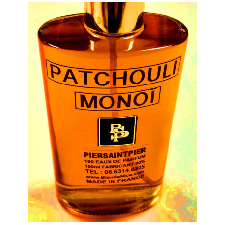 PATCHOULI MONOÏ EAU DE PARFUM (Flacon Simple 100ml / Sans Boite)