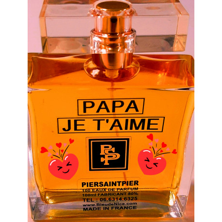 PAPA JE T'AIME (FOR MEN) - EAU DE PARFUM (Flacon Luxe 100ml / Sans Boite)