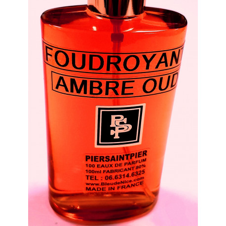 FOUDROYANT AMBRE OUD - EAU DE PARFUM (Flacon Simple 100ml / Sans Boite)