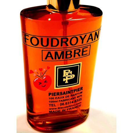 FOUDROYANT AMBRE - EAU DE PARFUM (Flacon Simple 100ml / Sans Boite)